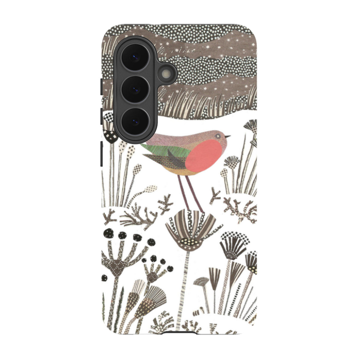 Samsung Tough Case - Robin in Snow By Jane Robbins
