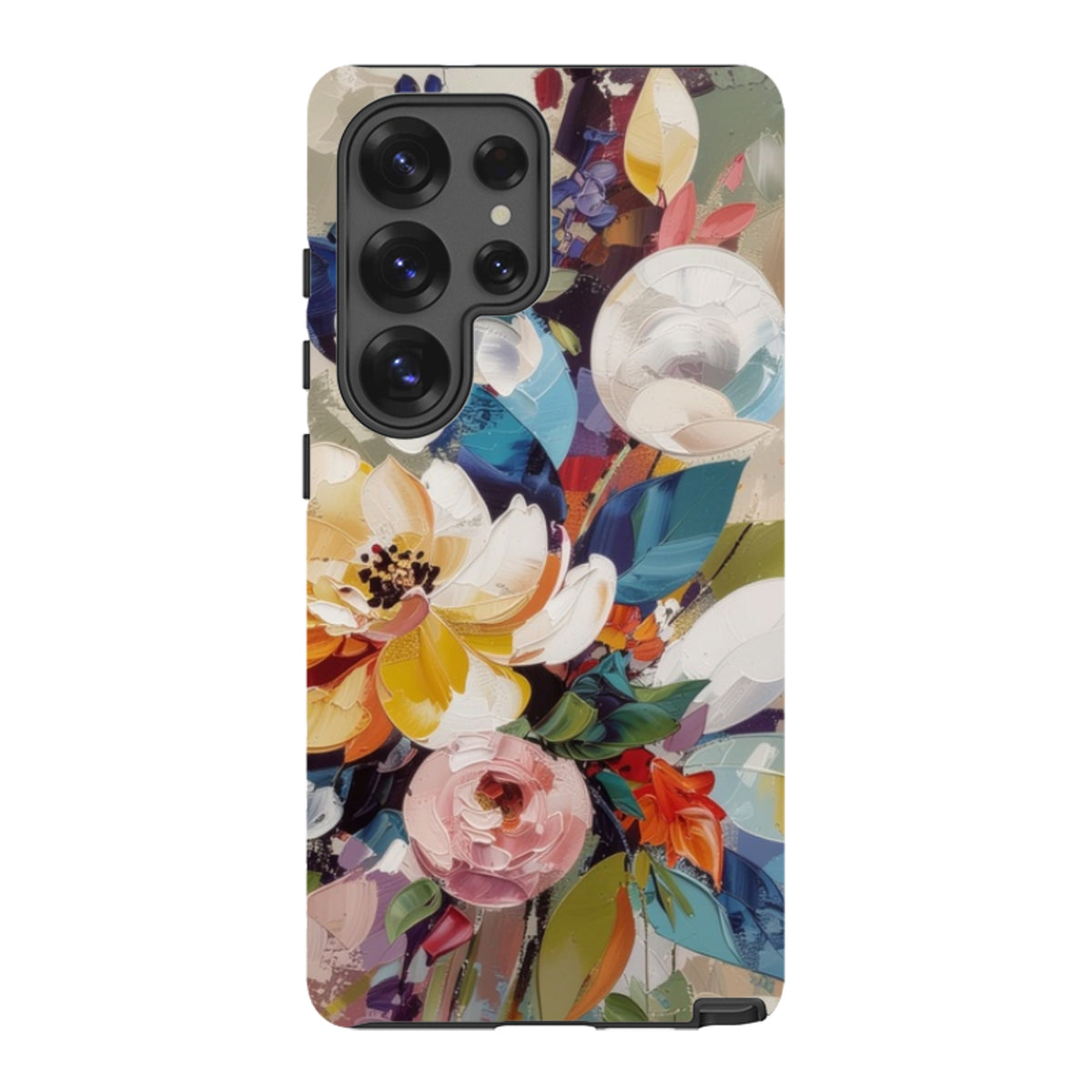 Samsung Tough  Case - Royal Summer Floral