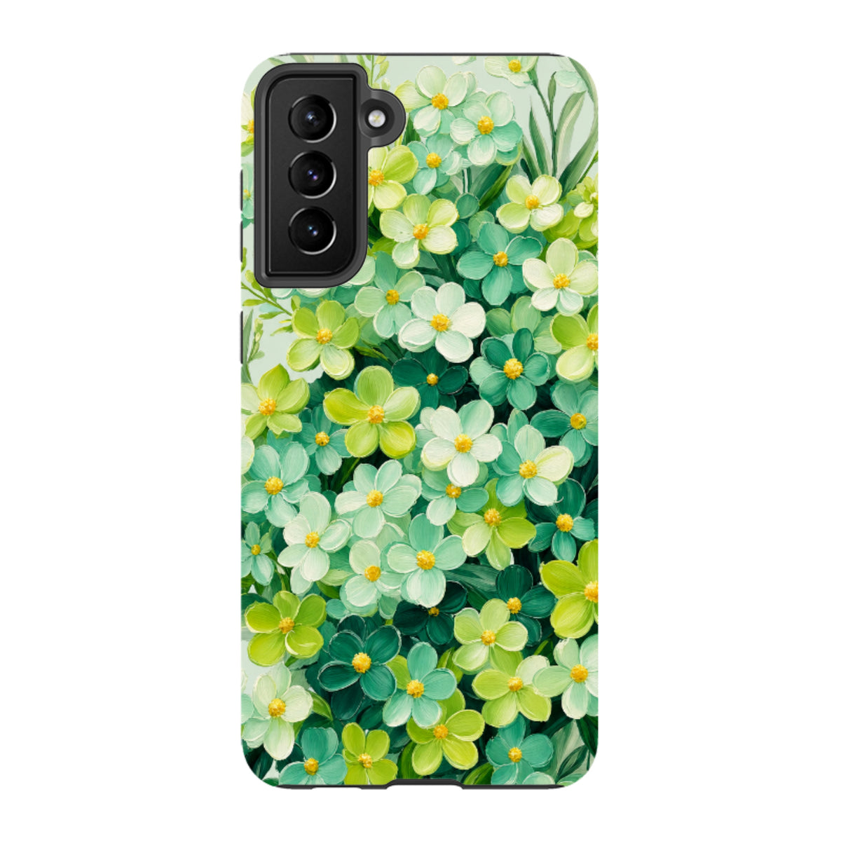 Samsung Tough Case - Sage Wildflower Floral