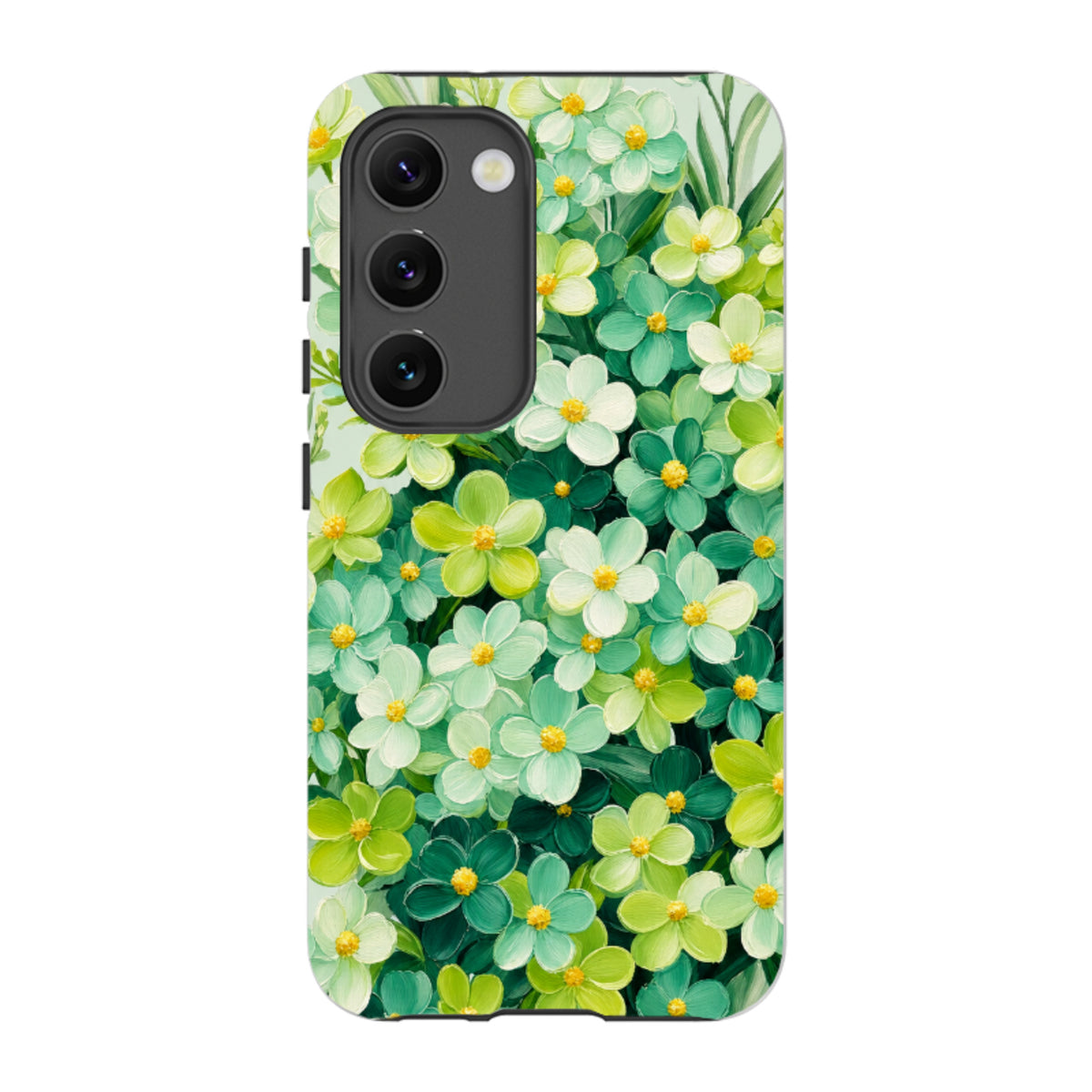 Samsung Tough Case - Sage Wildflower Floral