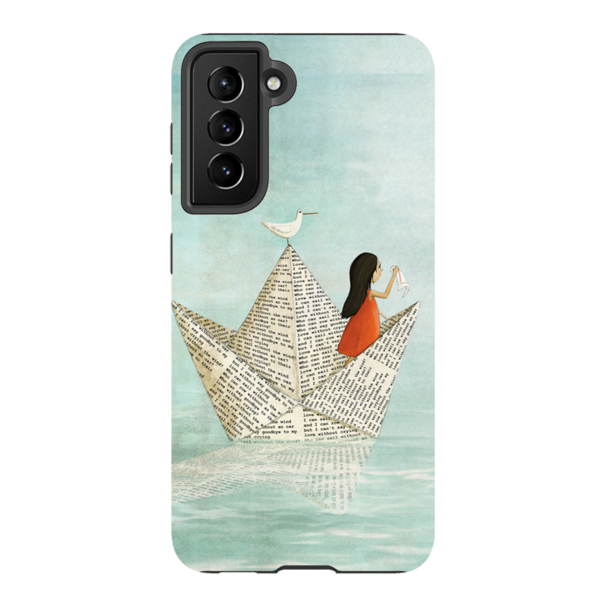Samsung Tough Case - Sail Without A Wind By Maja Lindberg