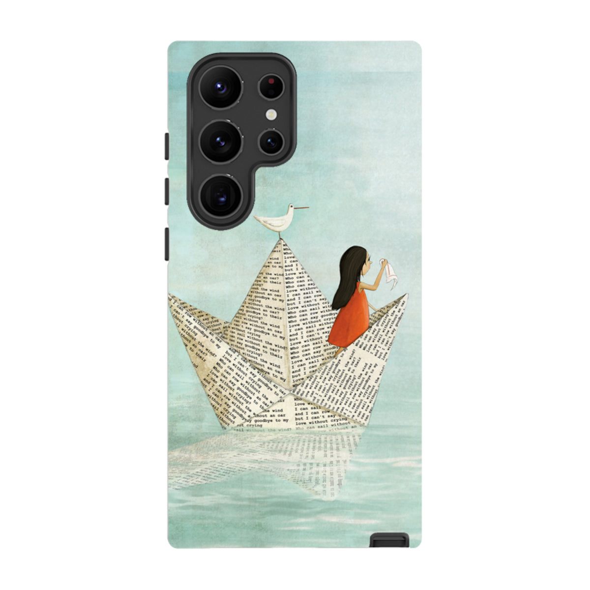 Samsung Tough Case - Sail Without A Wind By Maja Lindberg