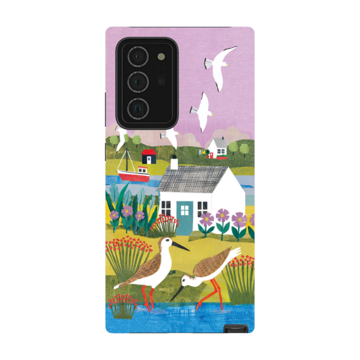 Samsung Tough  Case - Sandpiper By Tracey English
