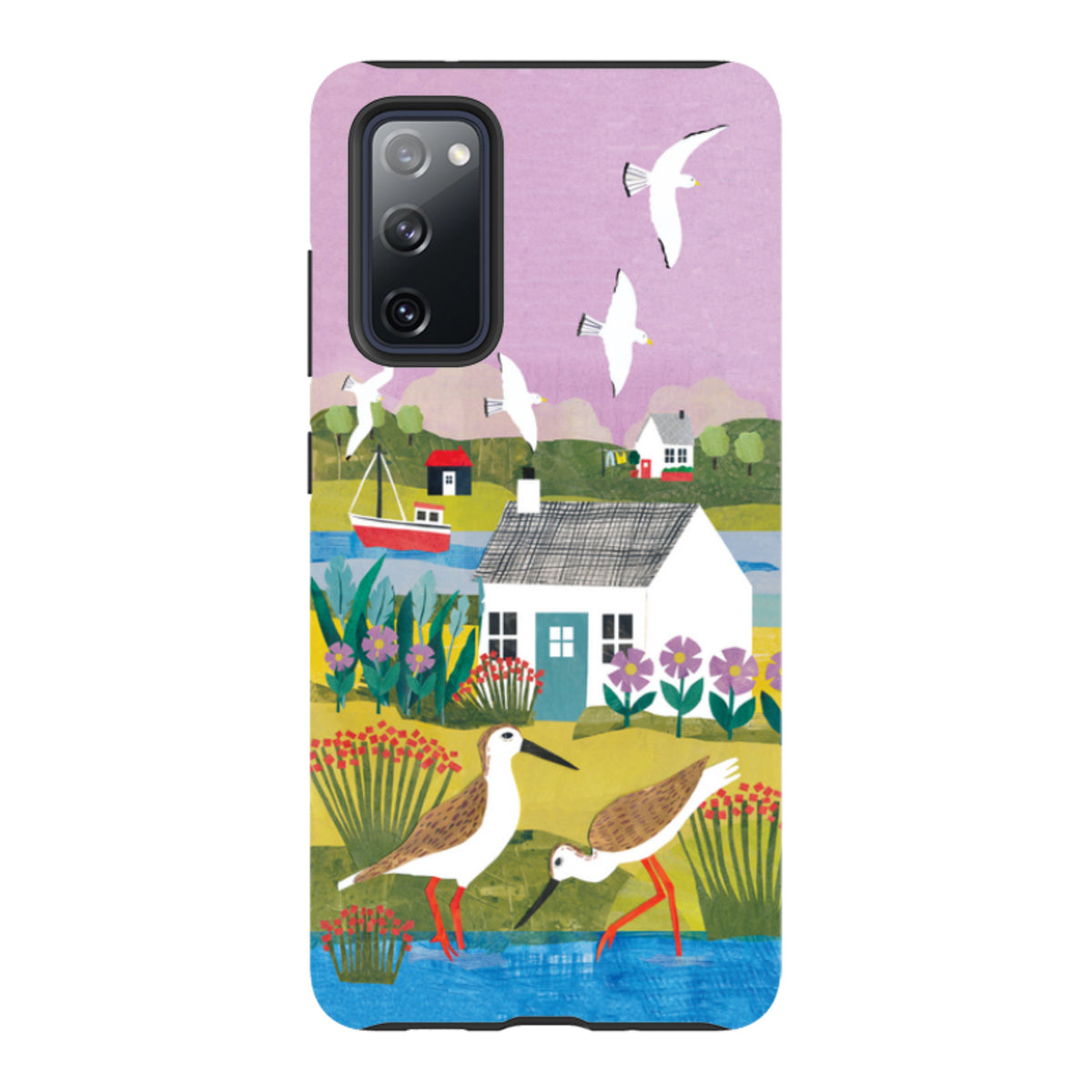 Samsung Tough  Case - Sandpiper By Tracey English