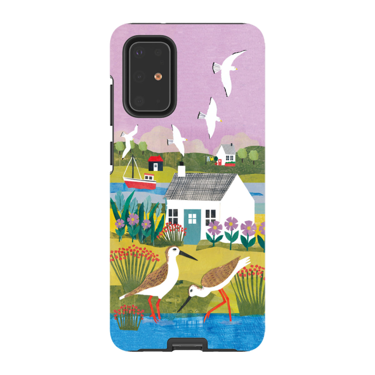 Samsung Tough  Case - Sandpiper By Tracey English
