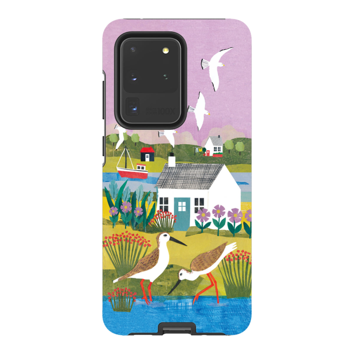 Samsung Tough  Case - Sandpiper By Tracey English