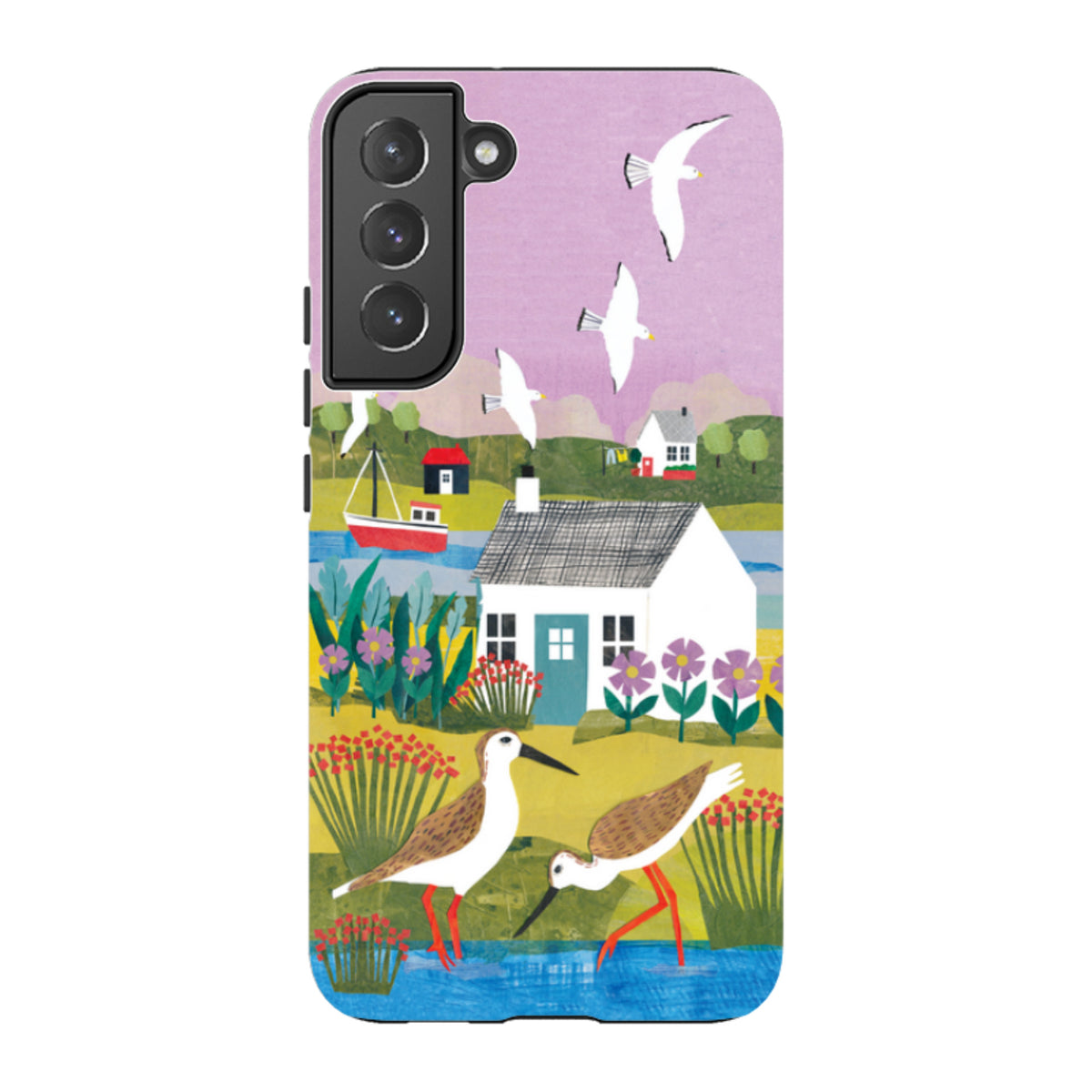 Samsung Tough  Case - Sandpiper By Tracey English