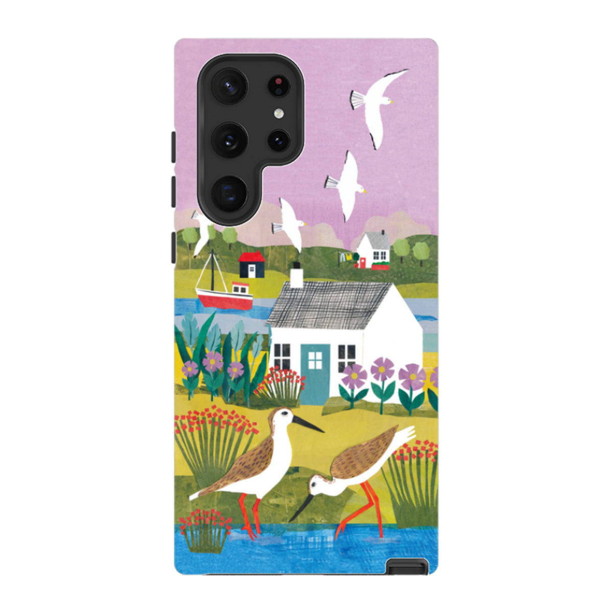 Samsung Tough  Case - Sandpiper By Tracey English