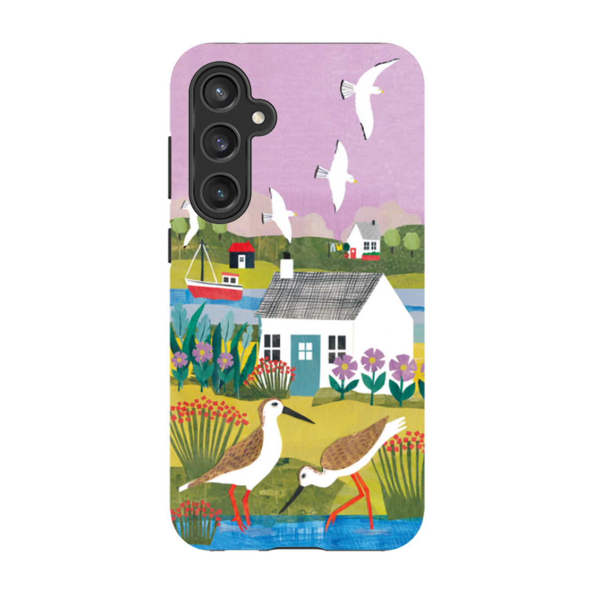 Samsung Tough  Case - Sandpiper By Tracey English