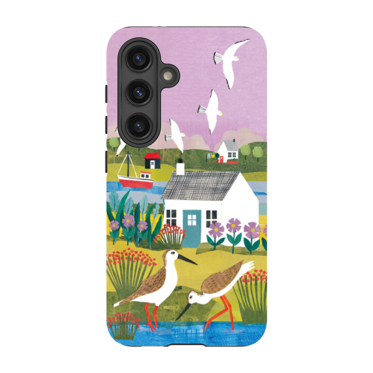Samsung Tough  Case - Sandpiper By Tracey English