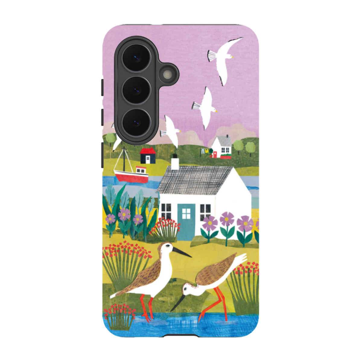 Samsung Tough  Case - Sandpiper By Tracey English