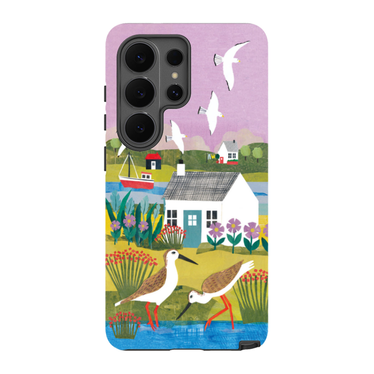 Samsung Tough  Case - Sandpiper By Tracey English
