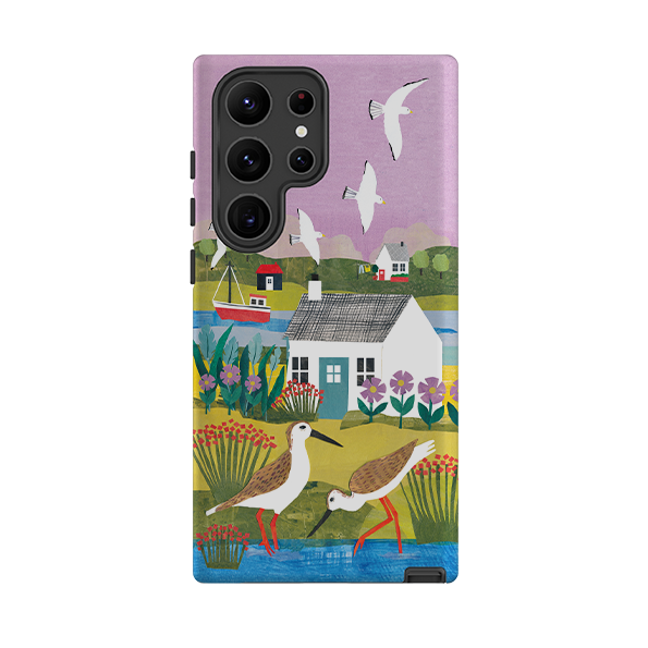 Samsung Tough  Case - Sandpiper By Tracey English