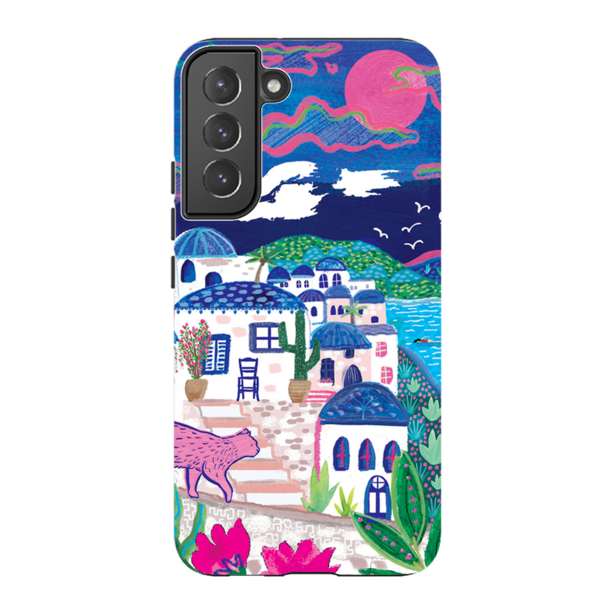 Samsung Tough  Case - Sapphire Seas II By Emma Frances Grant