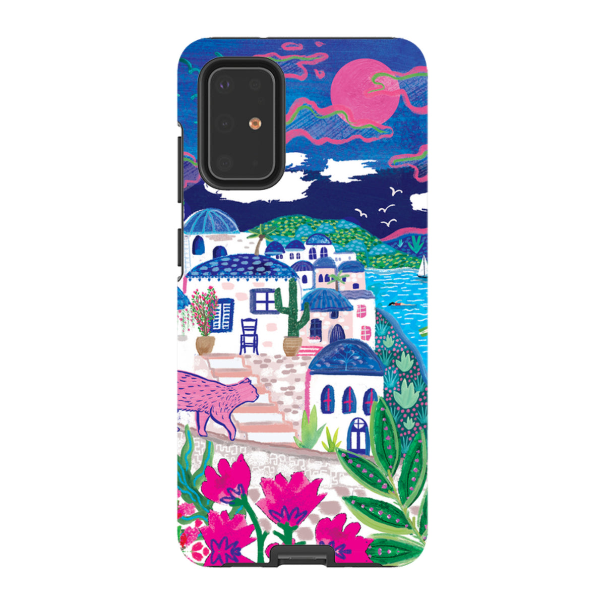 Samsung Tough  Case - Sapphire Seas III By Emma Frances Grant