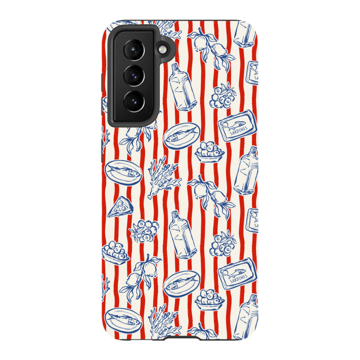 Samsung Tough Case - Sardines and Gin II