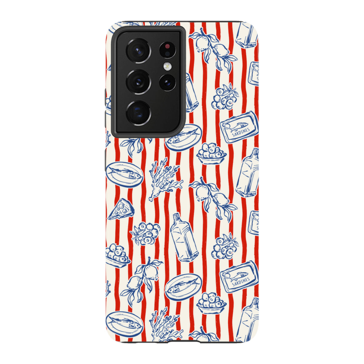 Samsung Tough Case - Sardines and Gin II
