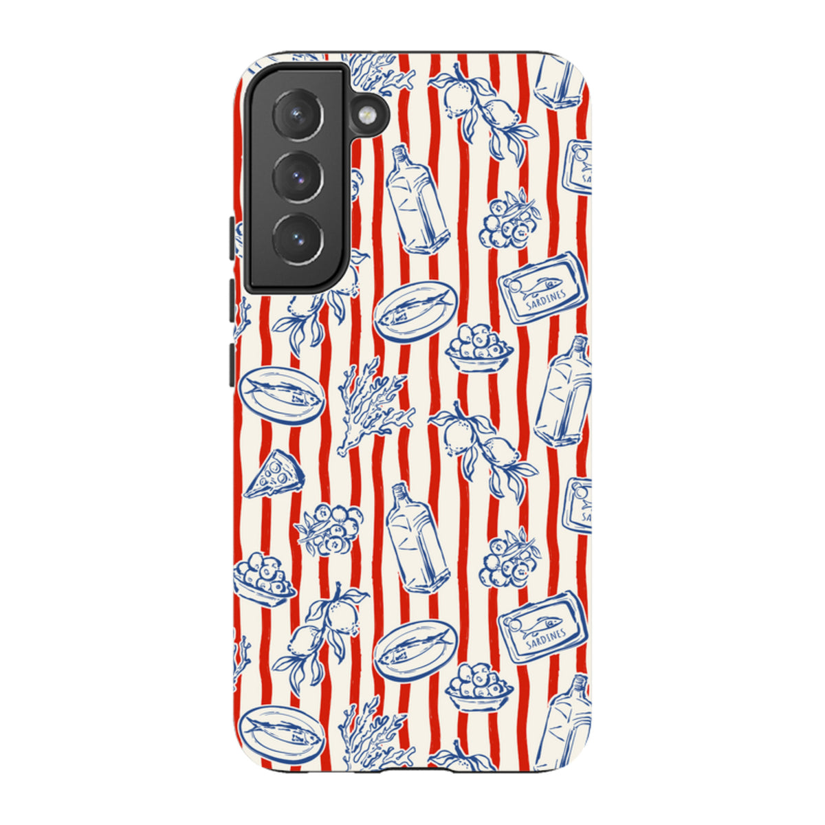 Samsung Tough Case - Sardines and Gin II