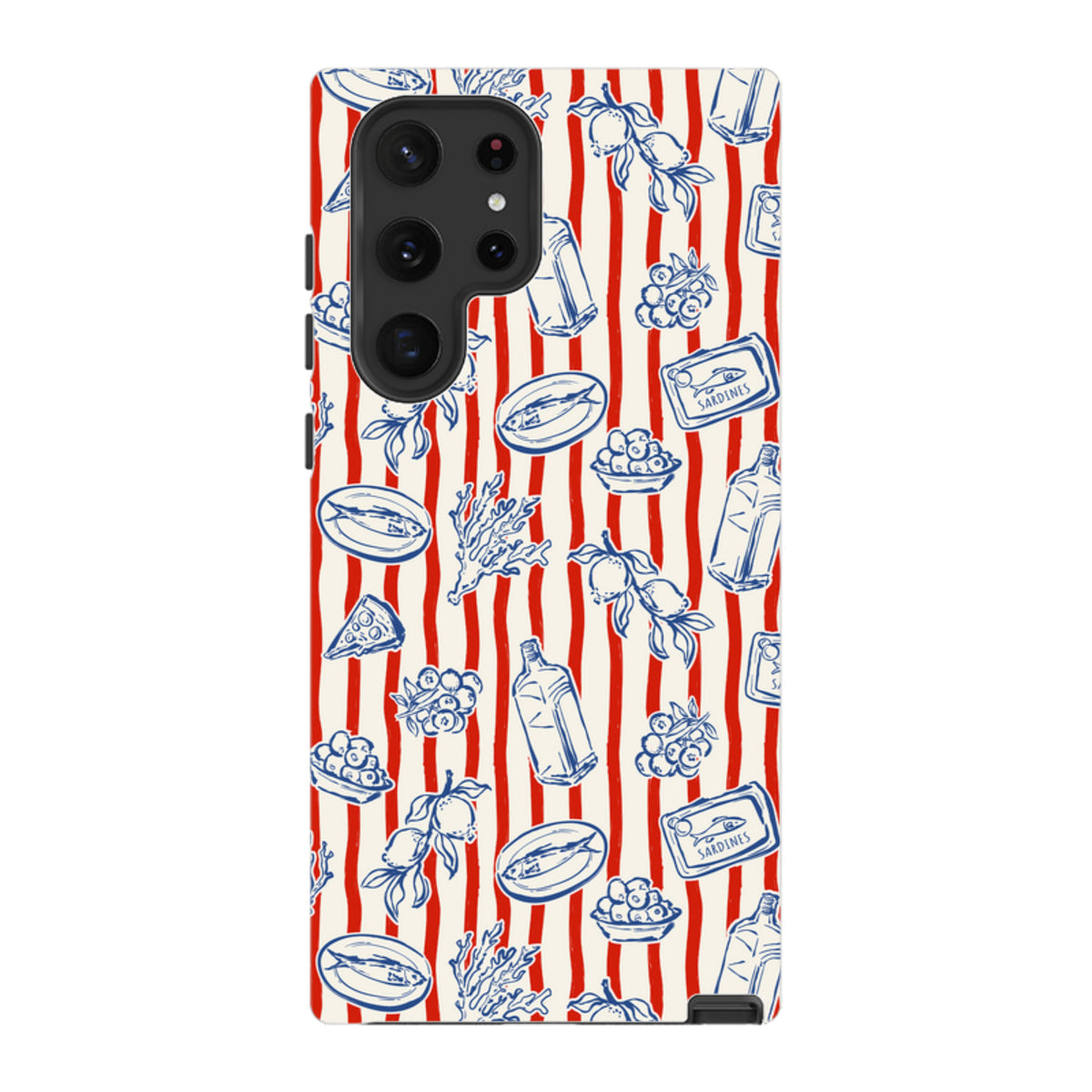 Samsung Tough Case - Sardines and Gin II