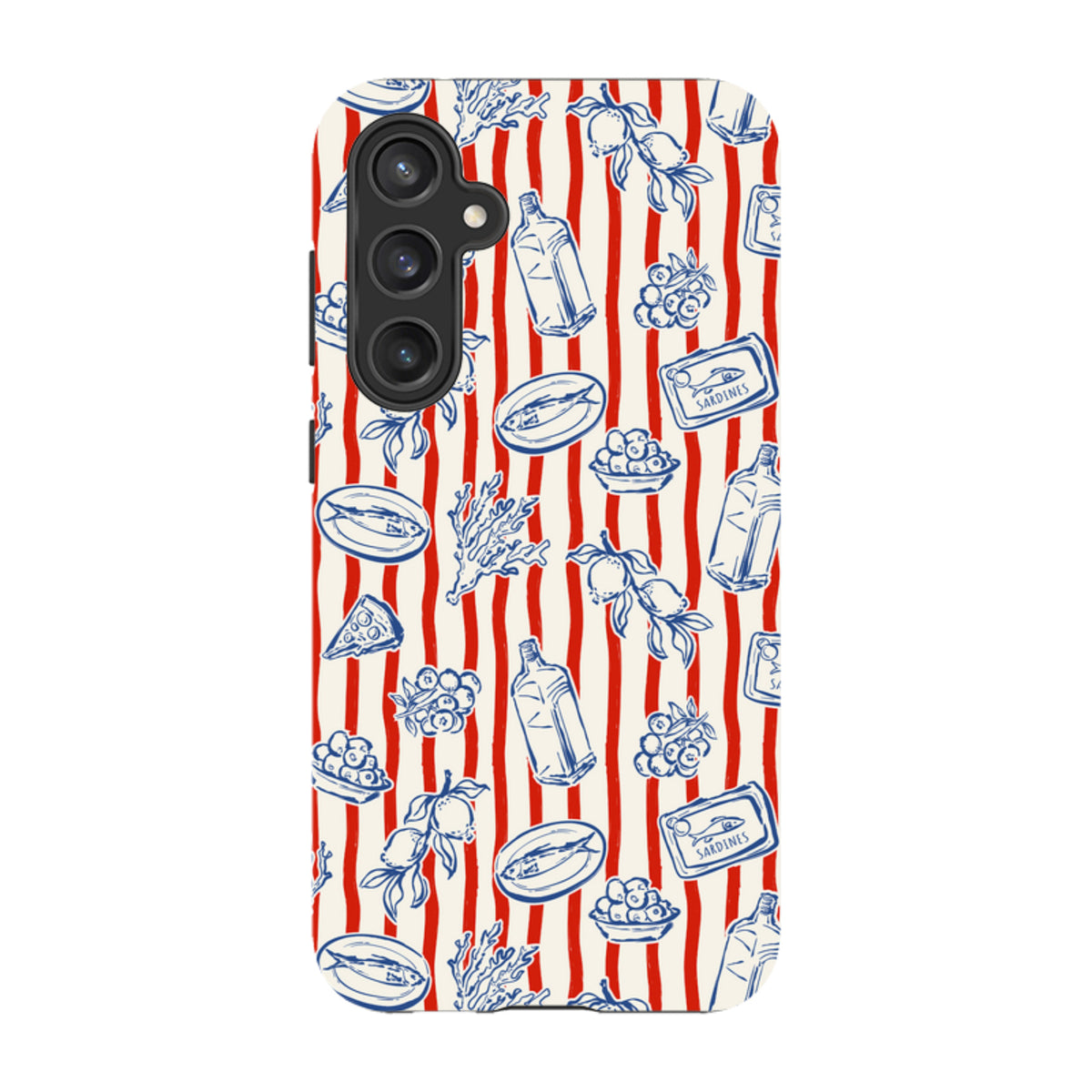 Samsung Tough Case - Sardines and Gin II