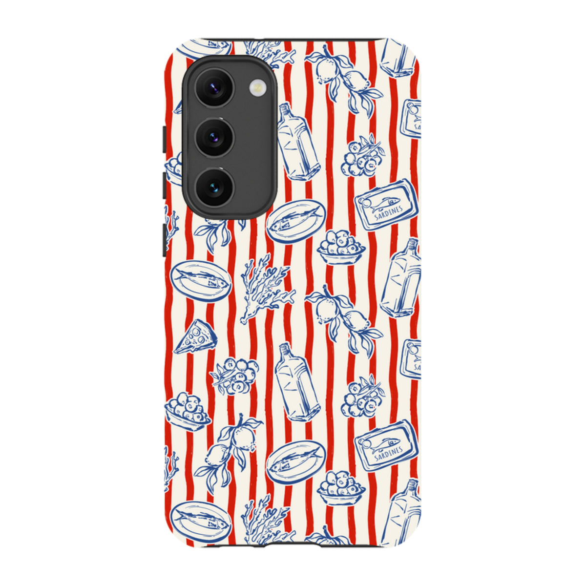 Samsung Tough Case - Sardines and Gin II