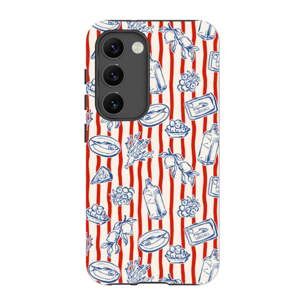 Samsung Tough Case - Sardines and Gin II