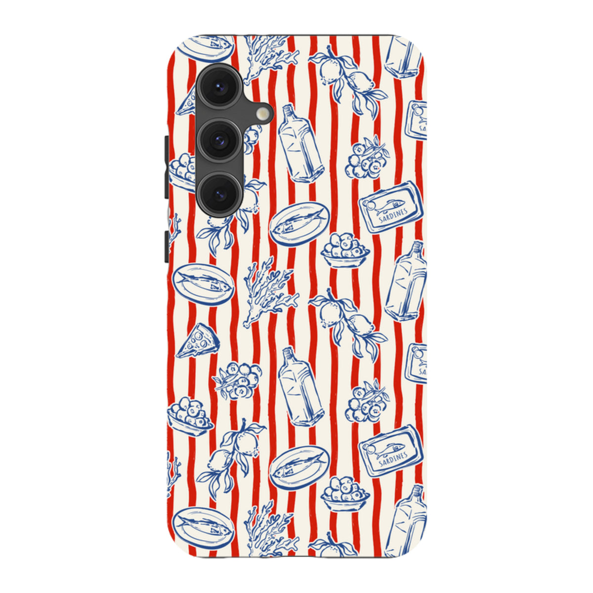 Samsung Tough Case - Sardines and Gin II