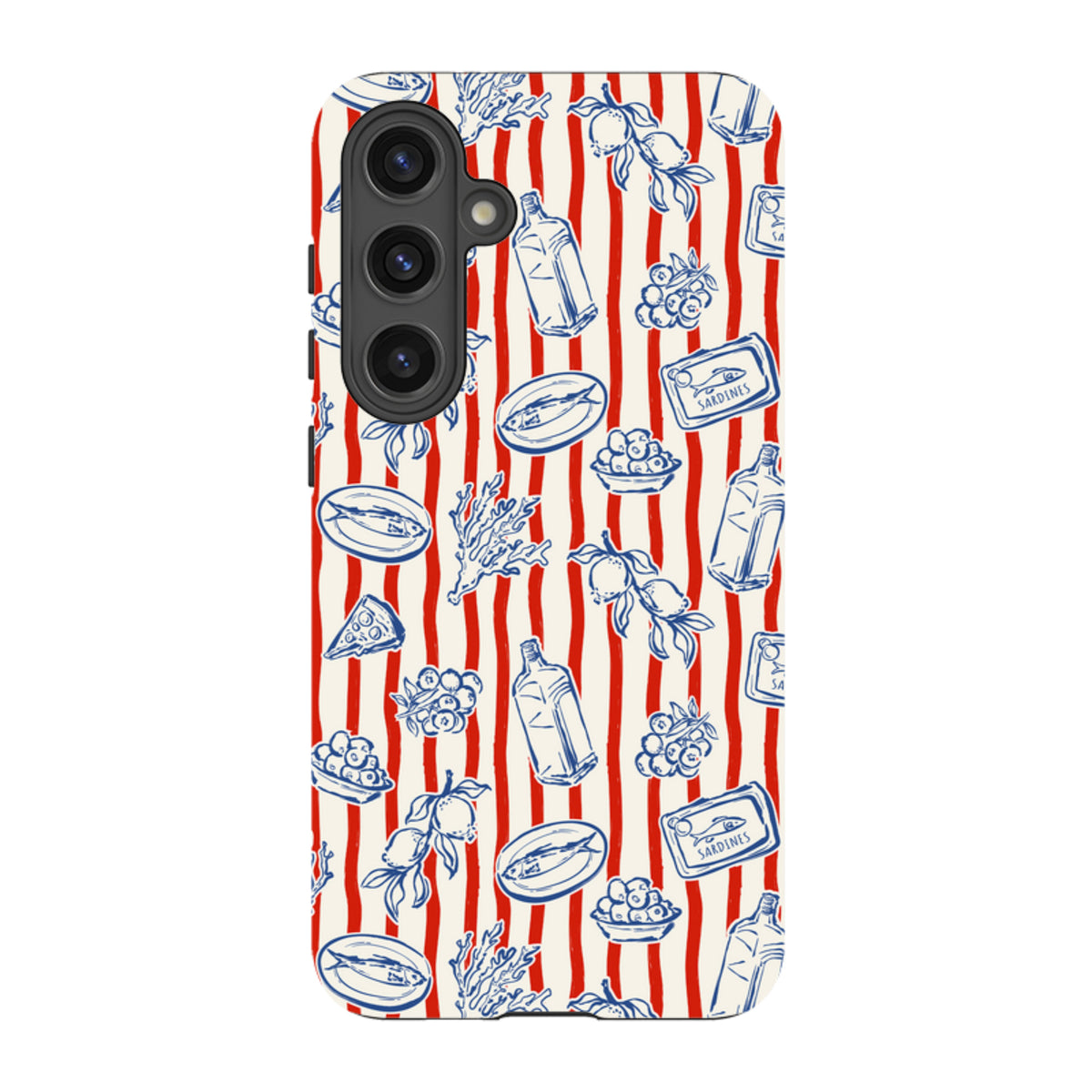 Samsung Tough Case - Sardines and Gin II