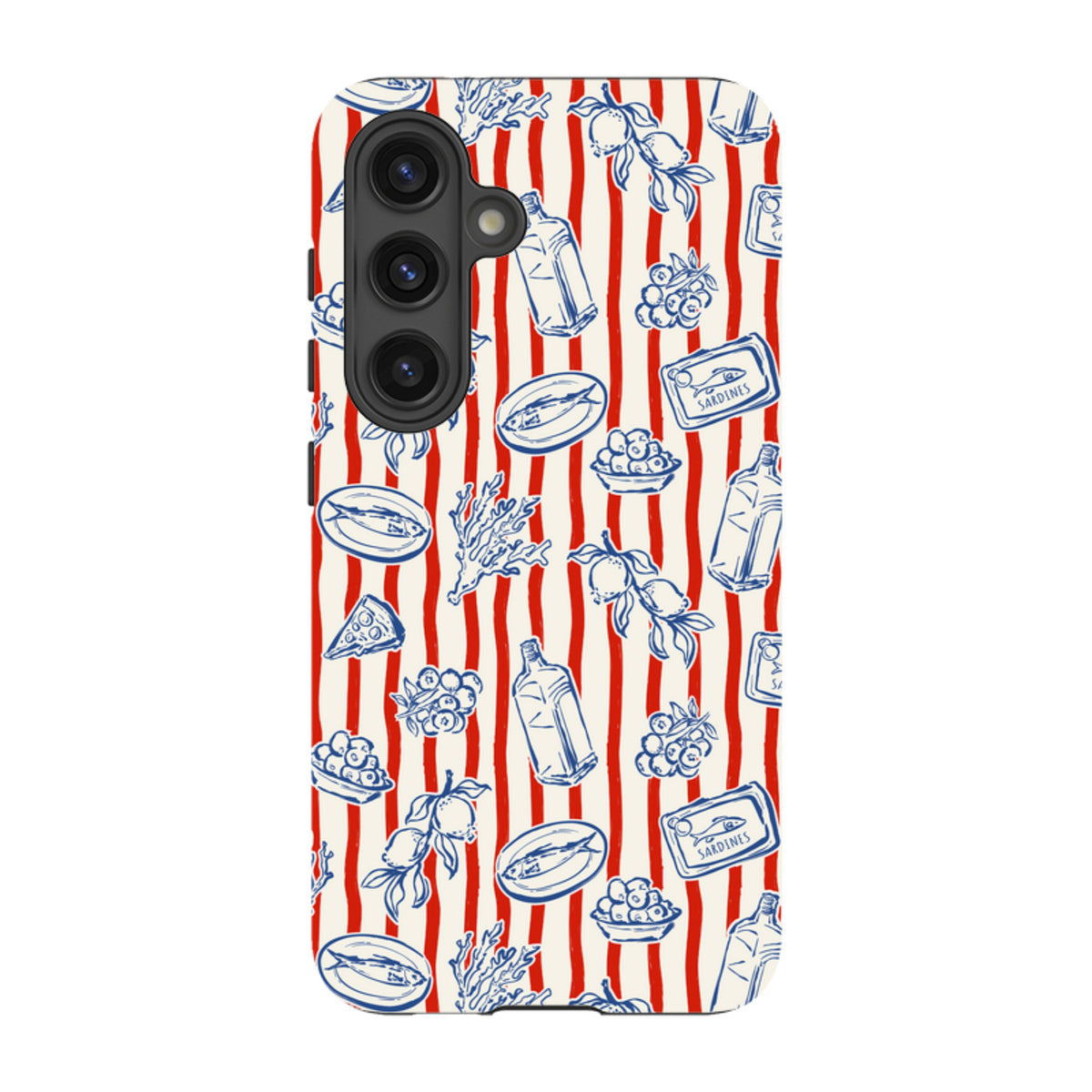 Samsung Tough Case - Sardines and Gin II