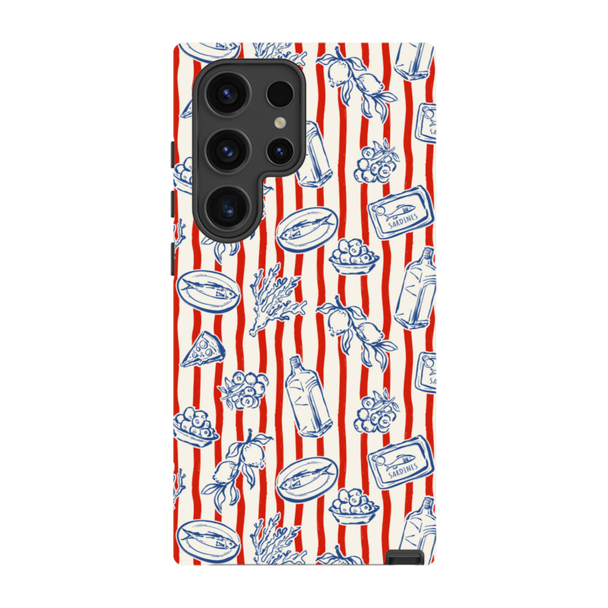 Samsung Tough Case - Sardines and Gin II