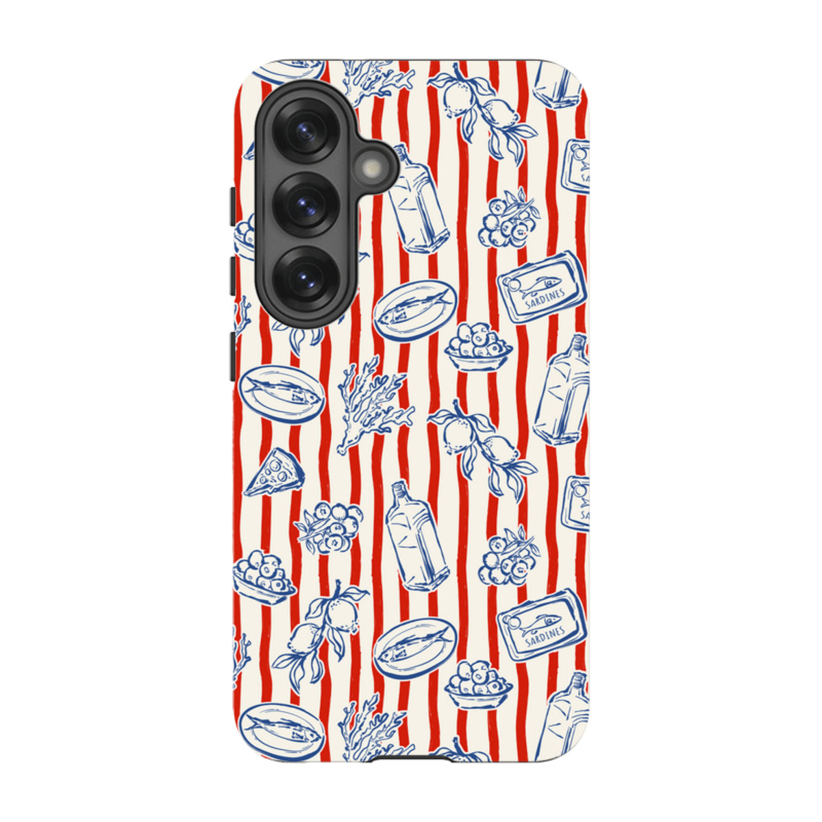 Samsung Tough Case - Sardines and Gin II