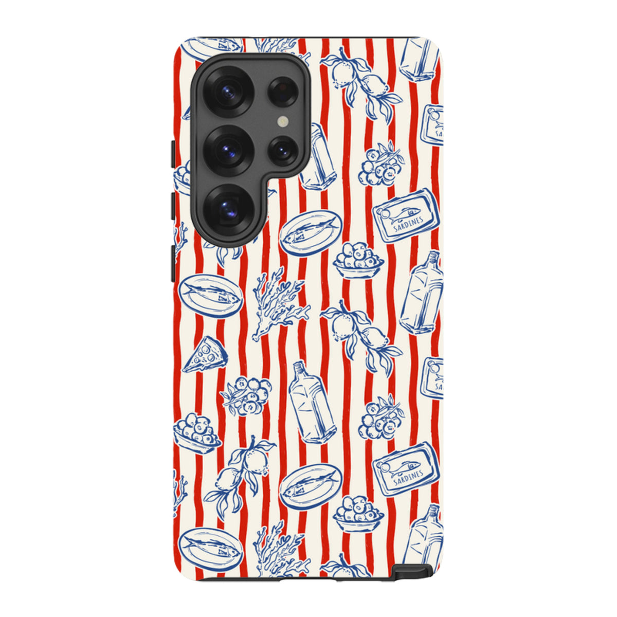 Samsung Tough Case - Sardines and Gin II