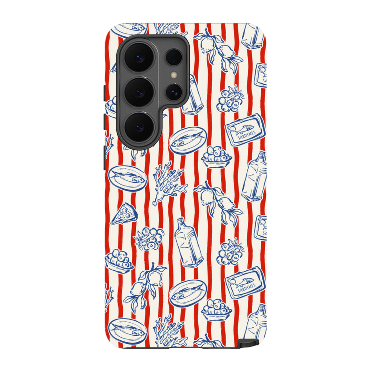 Samsung Tough Case - Sardines and Gin II