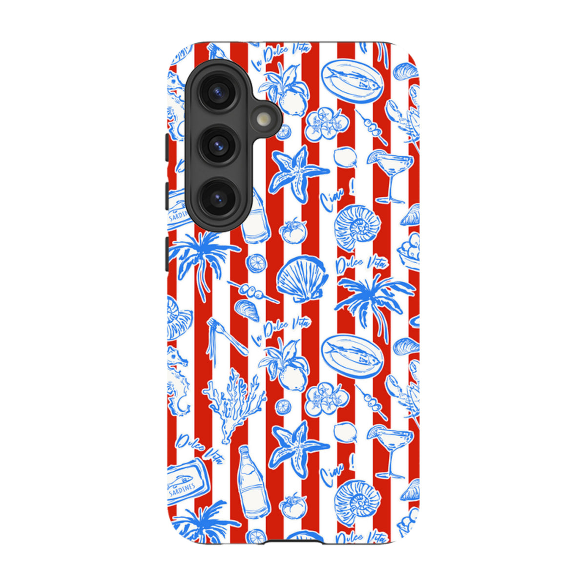 Samsung Tough Case - Sardines and Gin III
