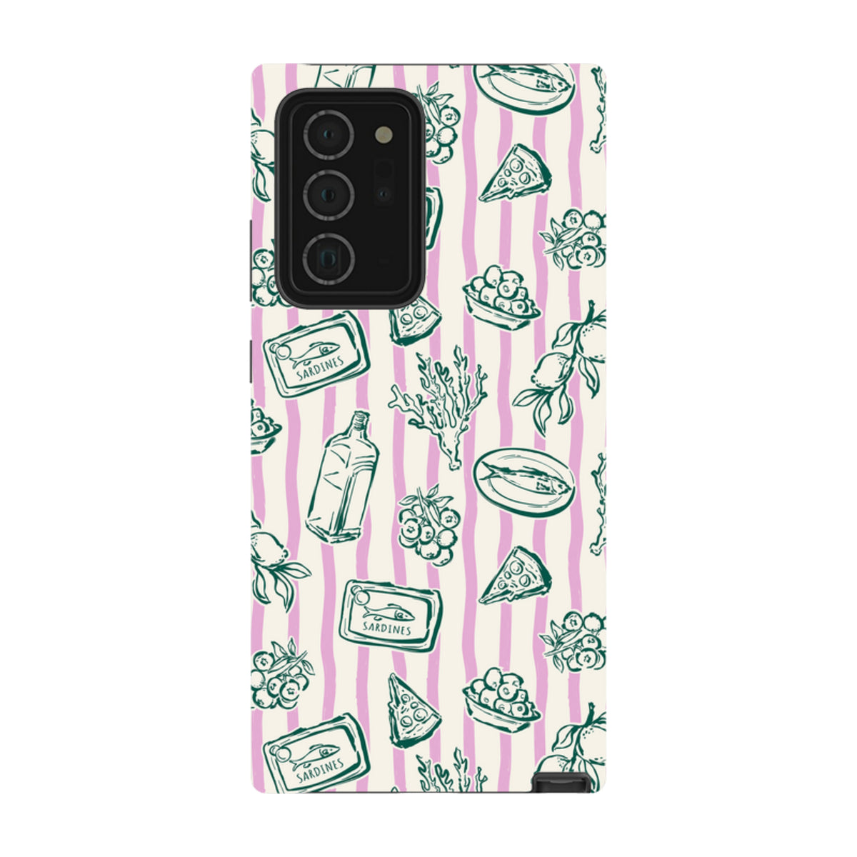 Samsung Tough Case - Sardines and Gin