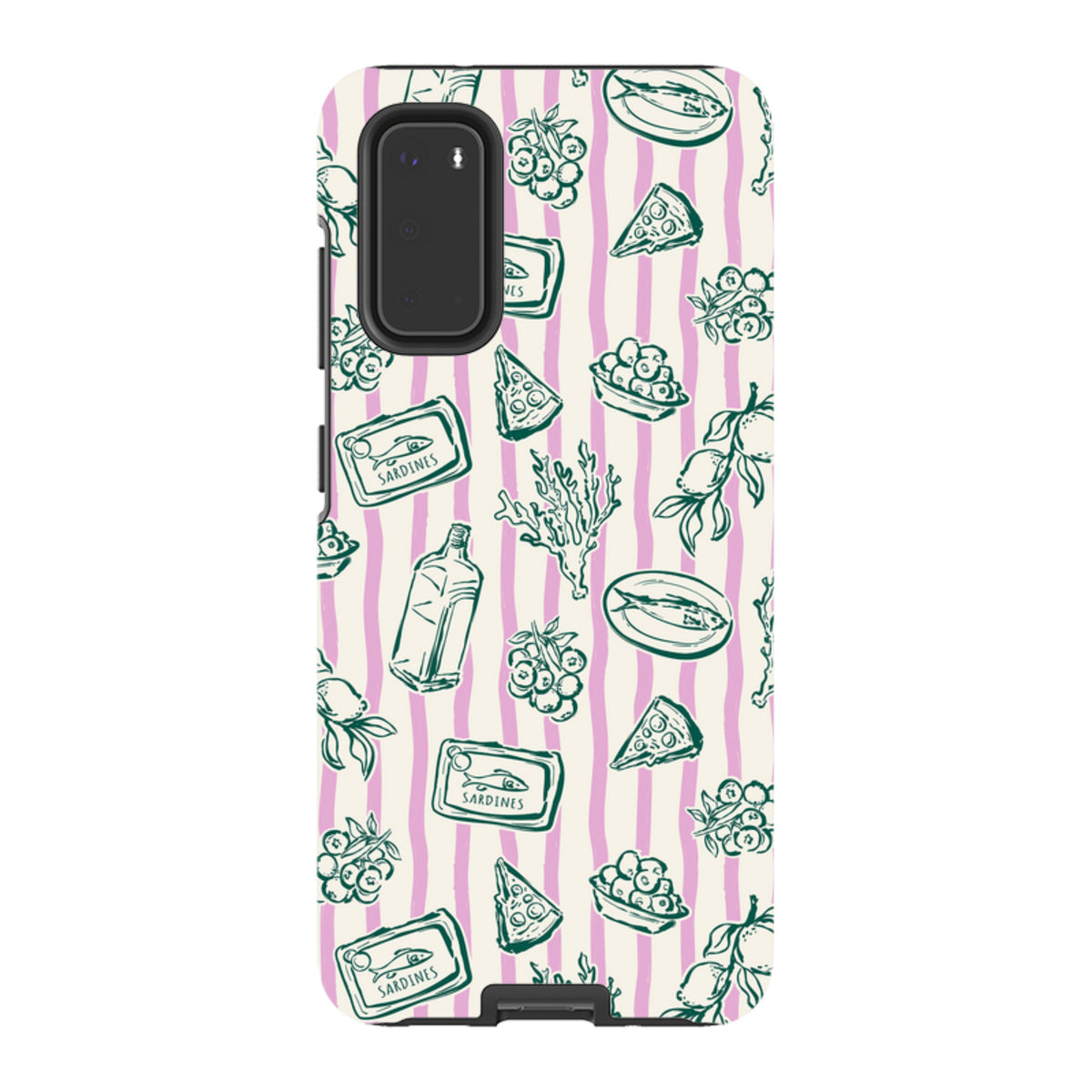 Samsung Tough Case - Sardines and Gin