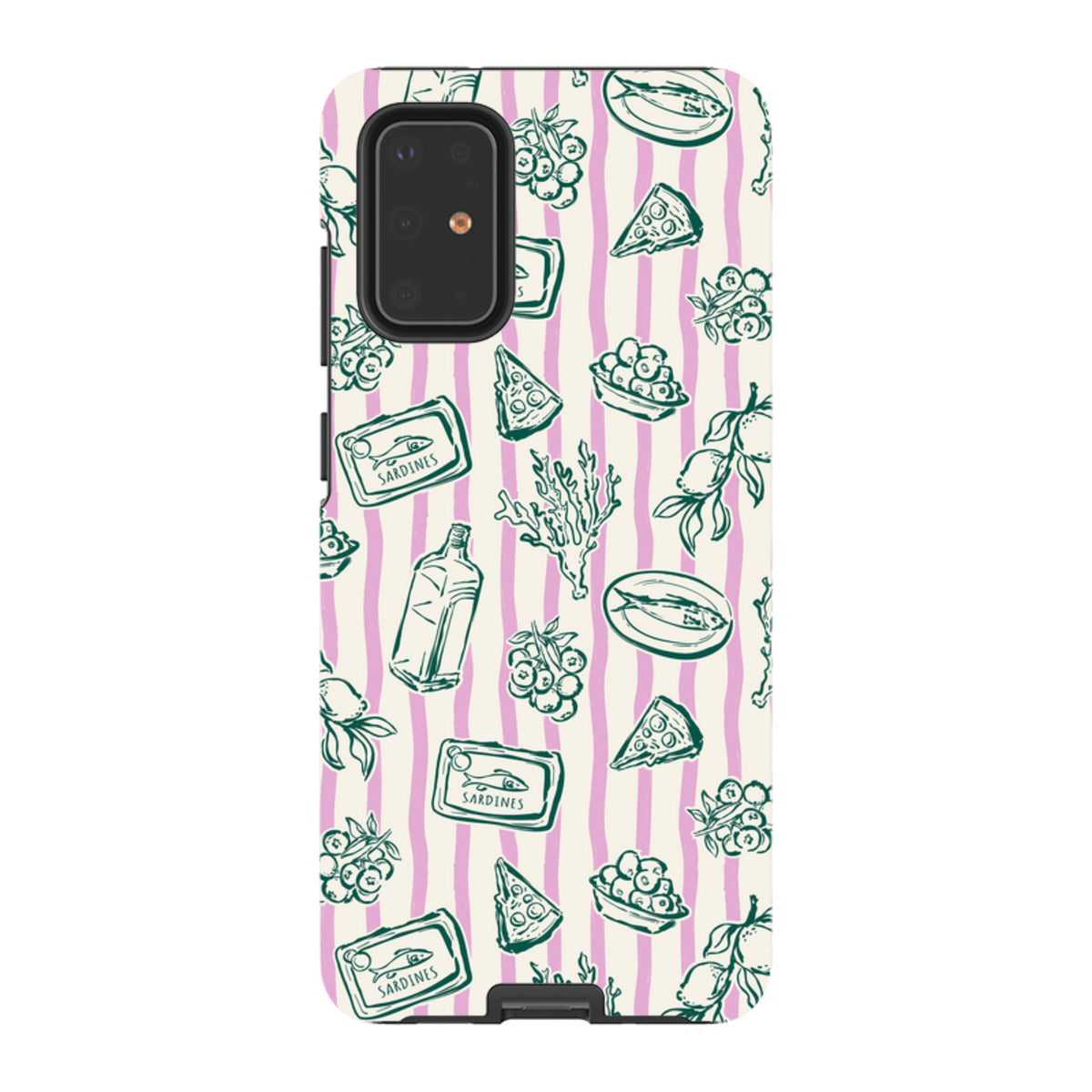 Samsung Tough Case - Sardines and Gin