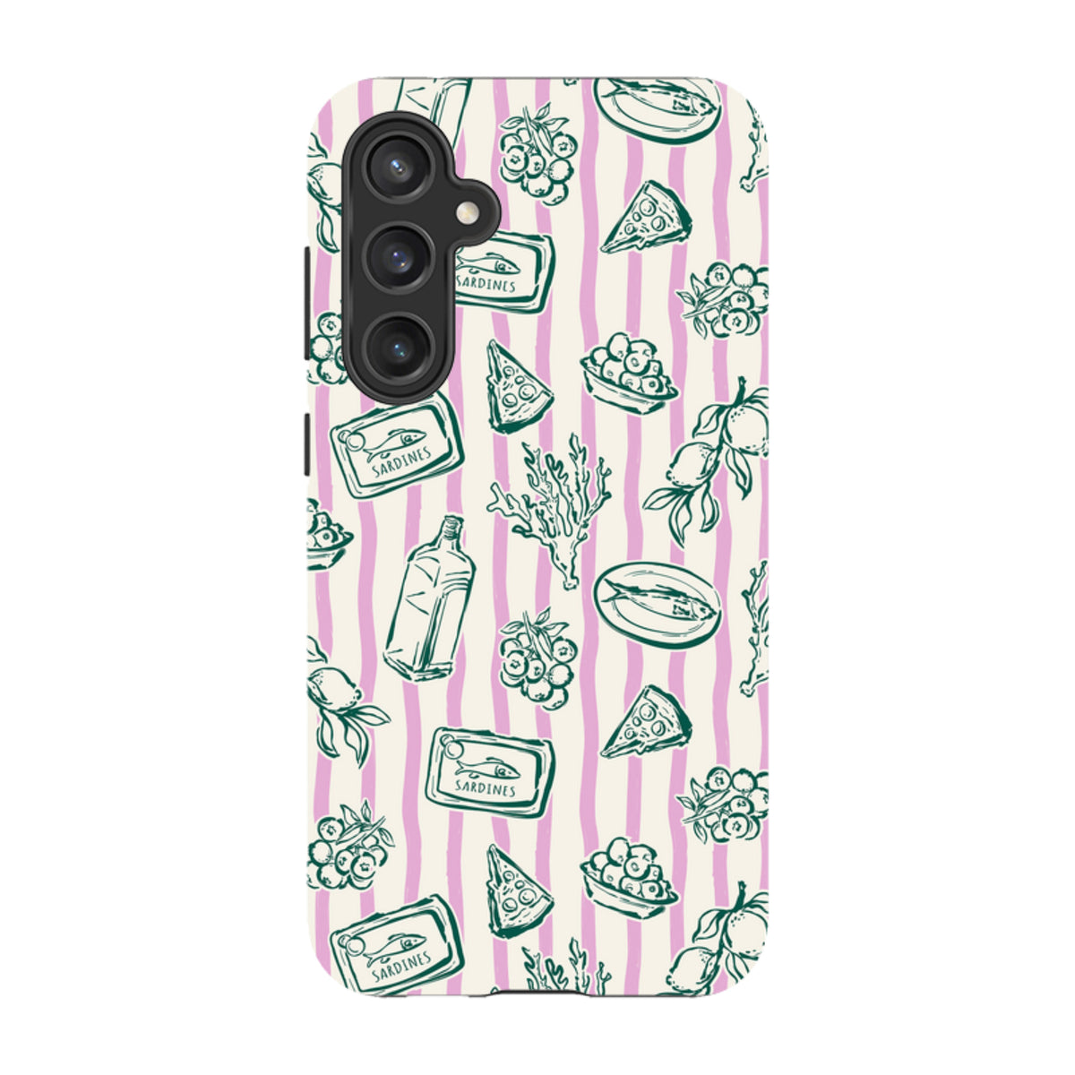 Samsung Tough Case - Sardines and Gin