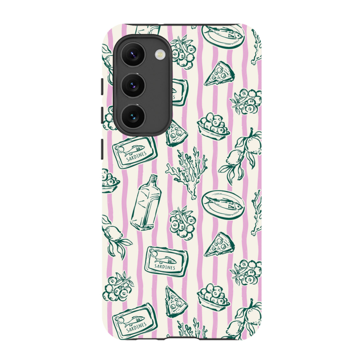 Samsung Tough Case - Sardines and Gin