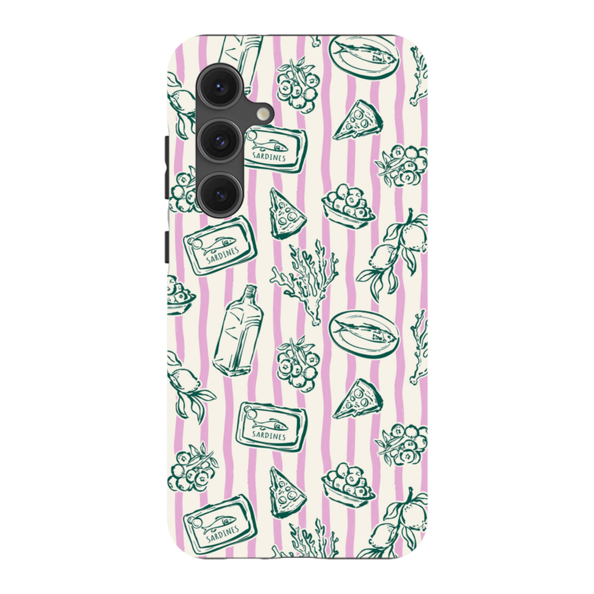 Samsung Tough Case - Sardines and Gin