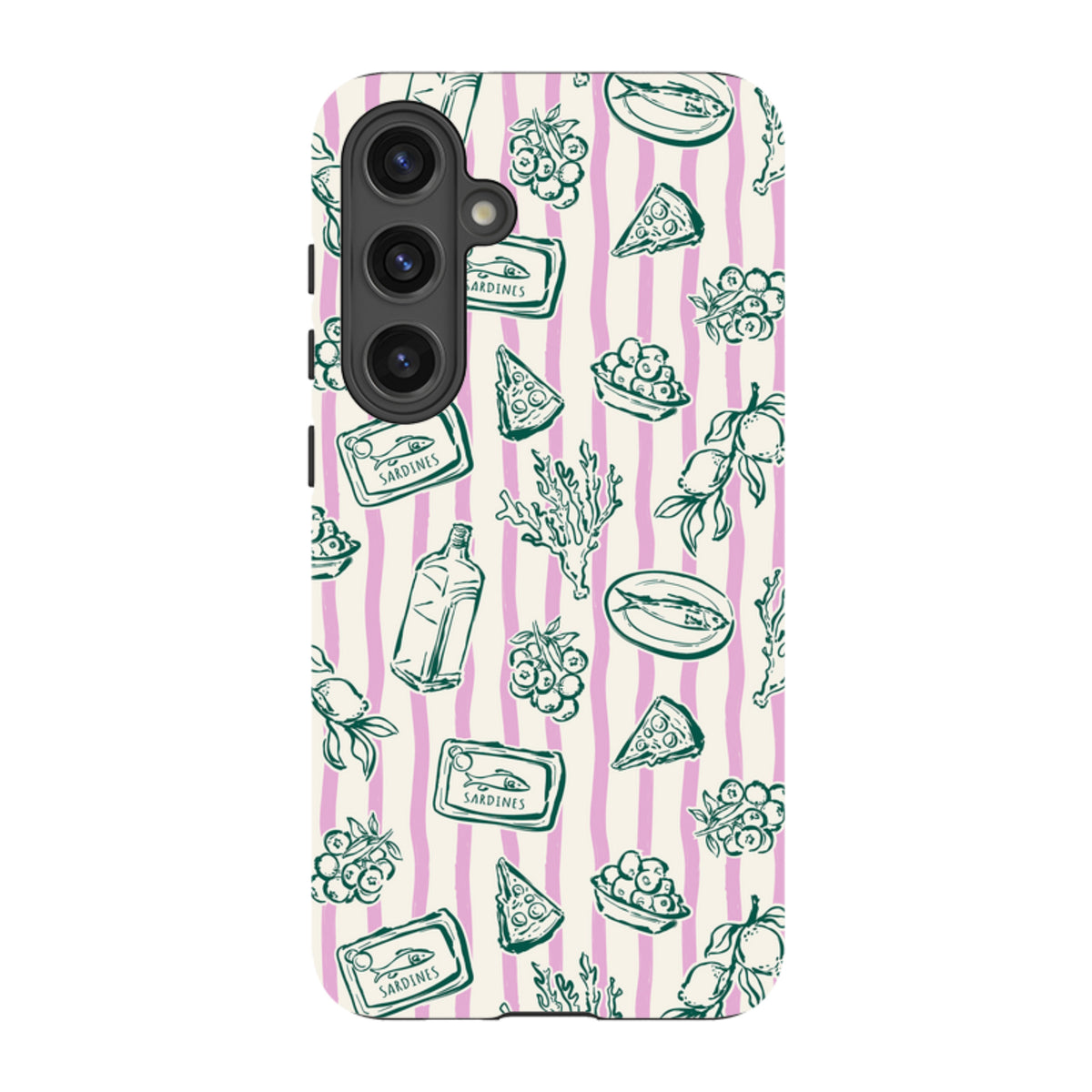 Samsung Tough Case - Sardines and Gin