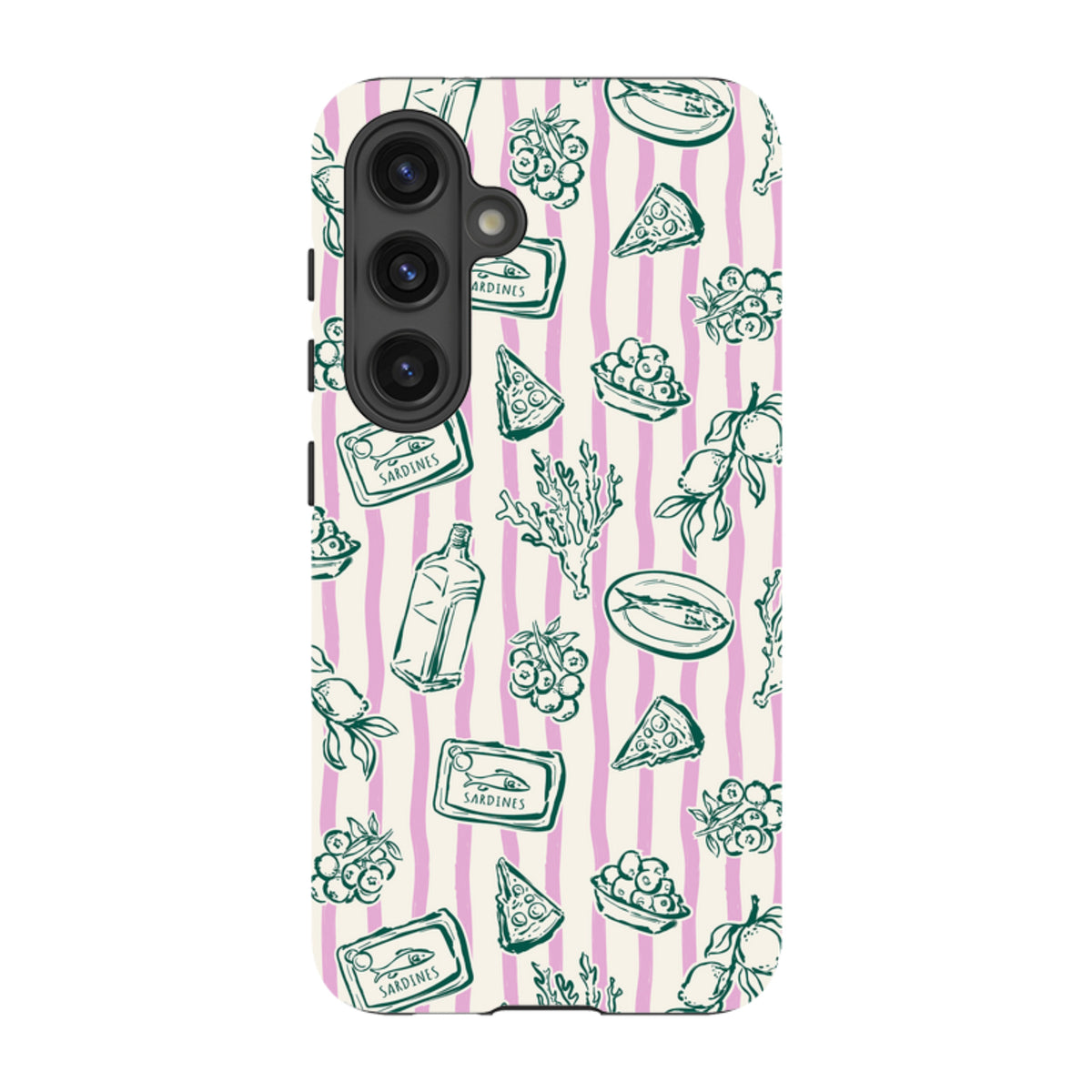 Samsung Tough Case - Sardines and Gin