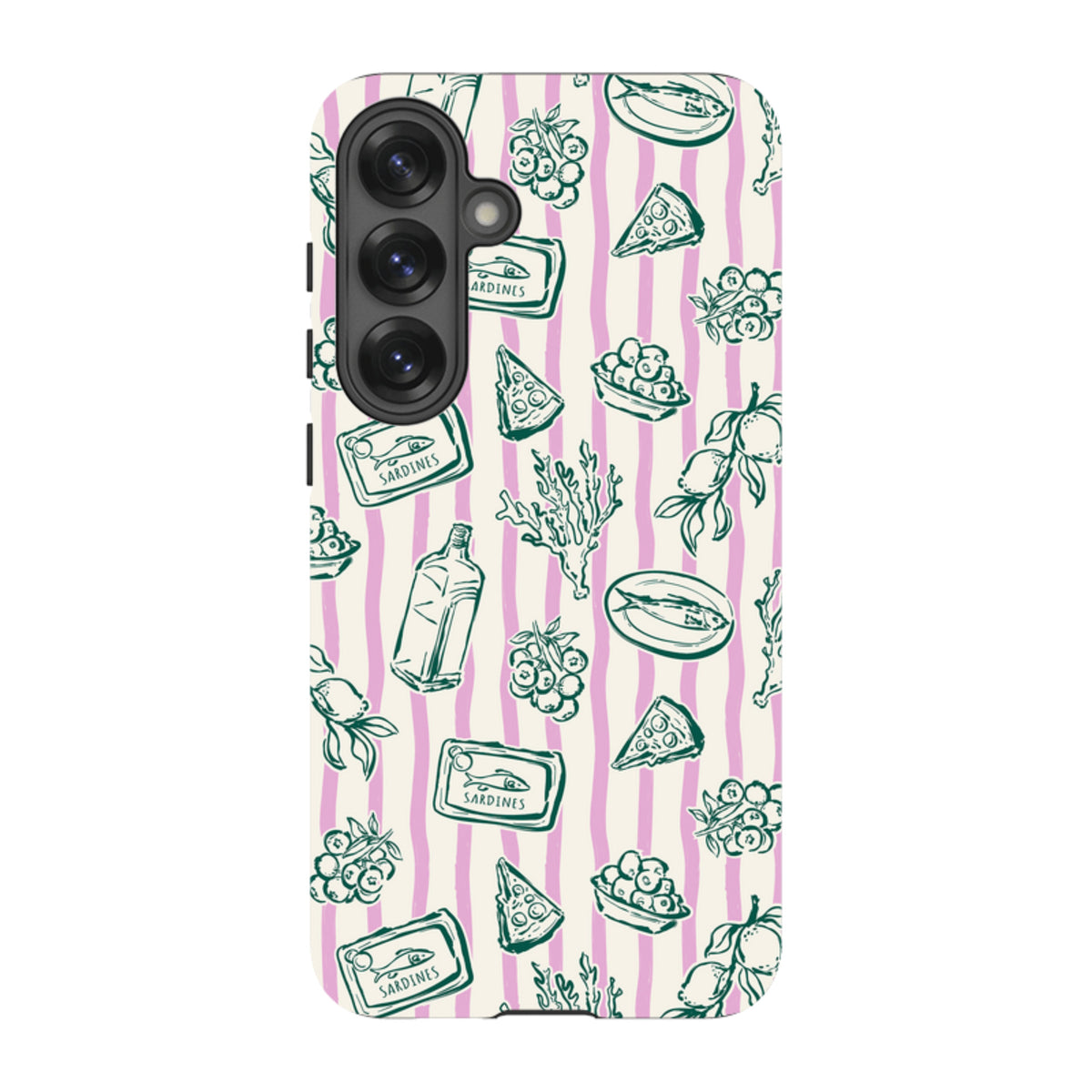Samsung Tough Case - Sardines and Gin