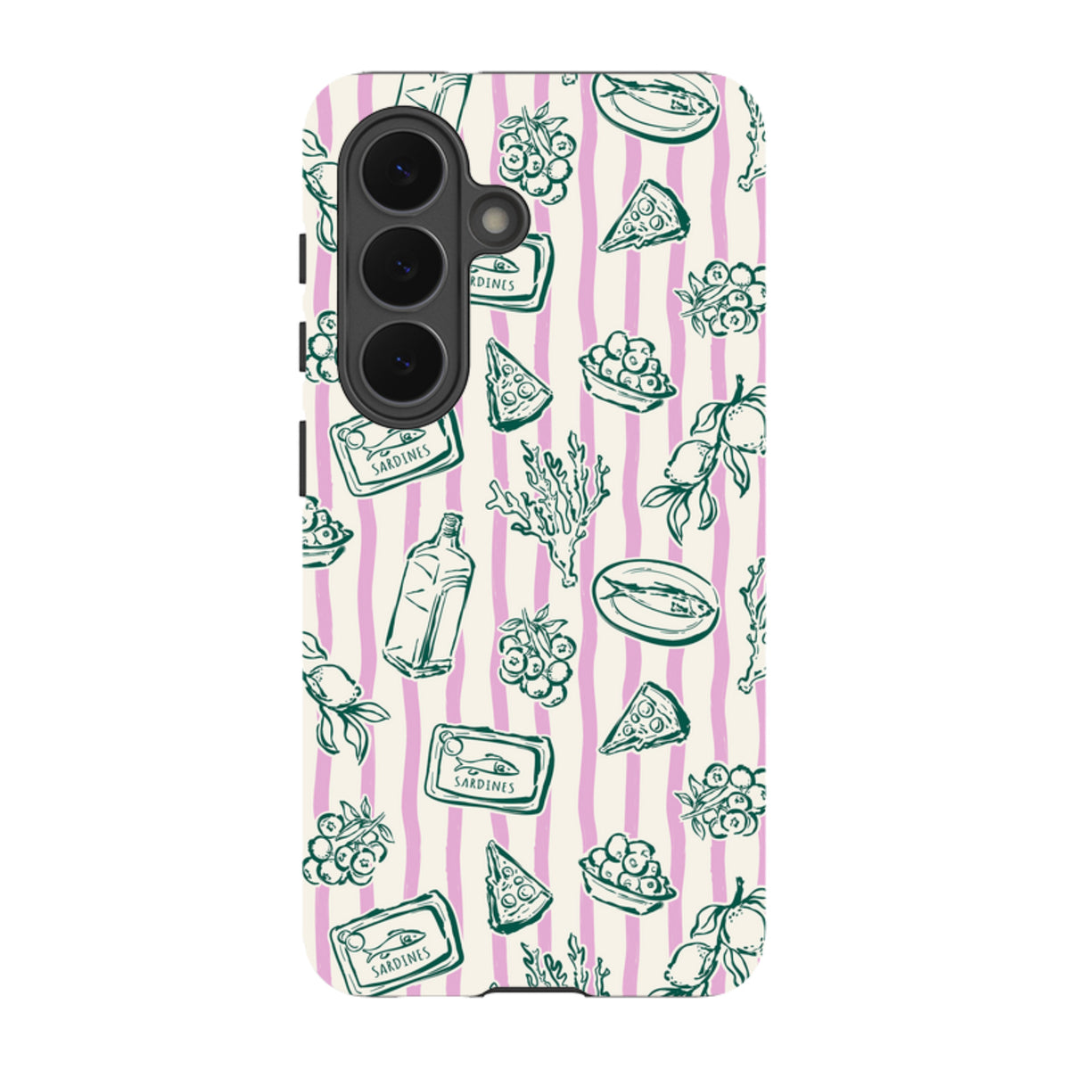 Samsung Tough Case - Sardines and Gin