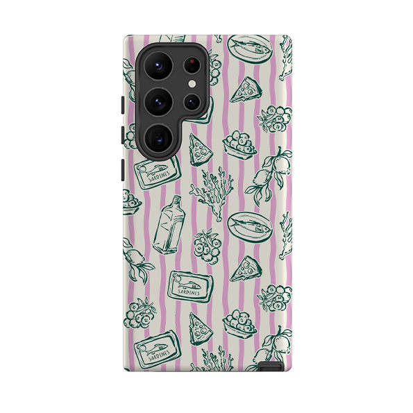 Samsung Tough Case - Sardines and Gin