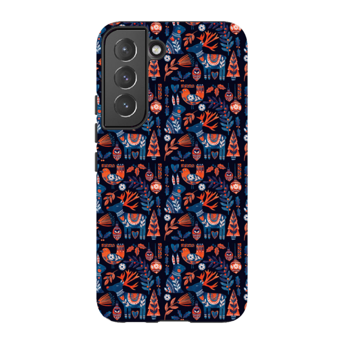 Samsung Tough Case - Scandi Animals Dark By Tracey English