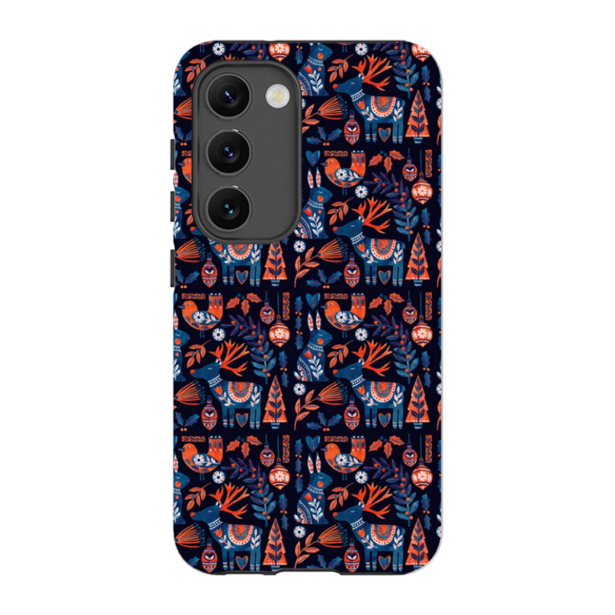 Samsung Tough Case - Scandi Animals Dark By Tracey English