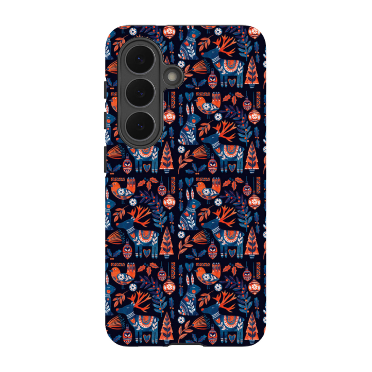 Samsung Tough Case - Scandi Animals Dark By Tracey English
