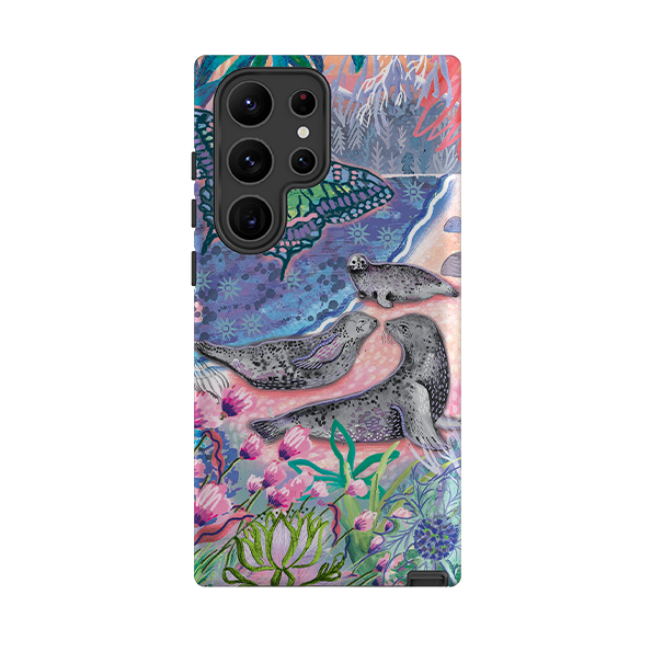 Samsung Tough  Case - Scenic Seals Of Norfolk By Emma Frances Grant