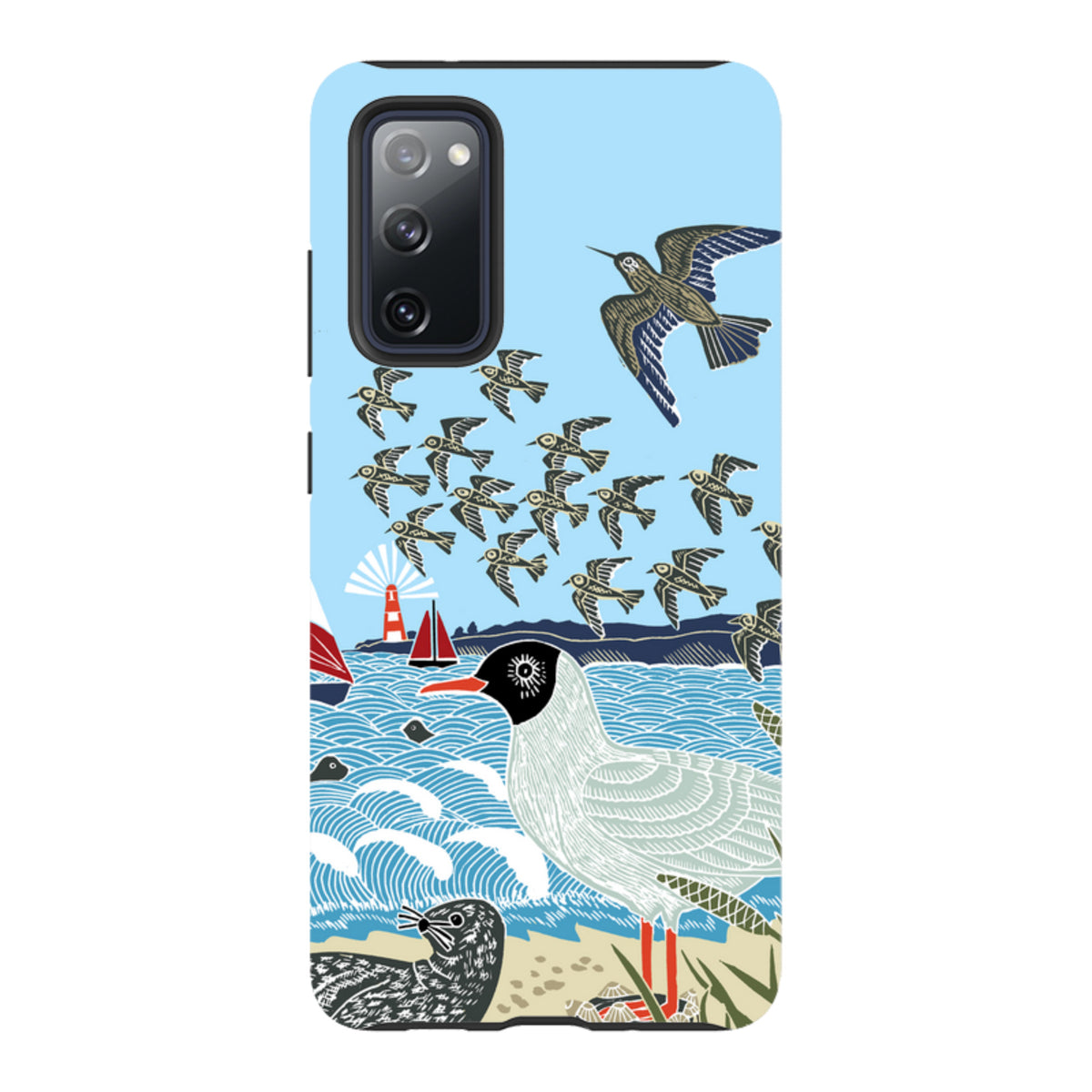 Samsung Tough  Case - Seagulls And Seals By Kate heiss